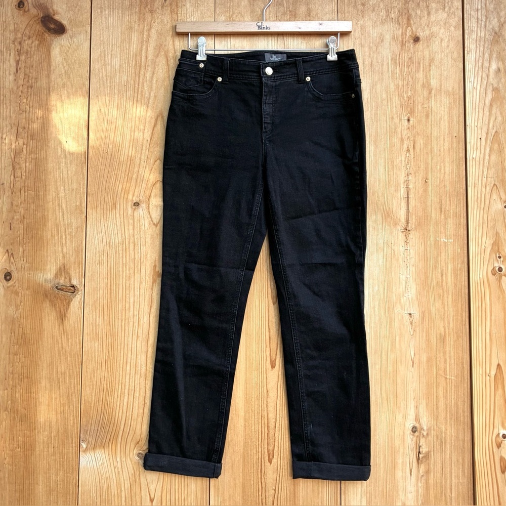 Chico’s So Slimming Black Ankle Jeans New Never Worn Sz: 0.5